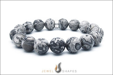 Natural Silver Lace Agate Jewellery