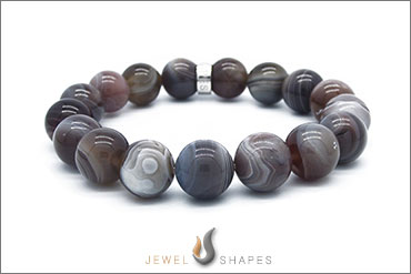 Natural Botswana Agate Jewellery