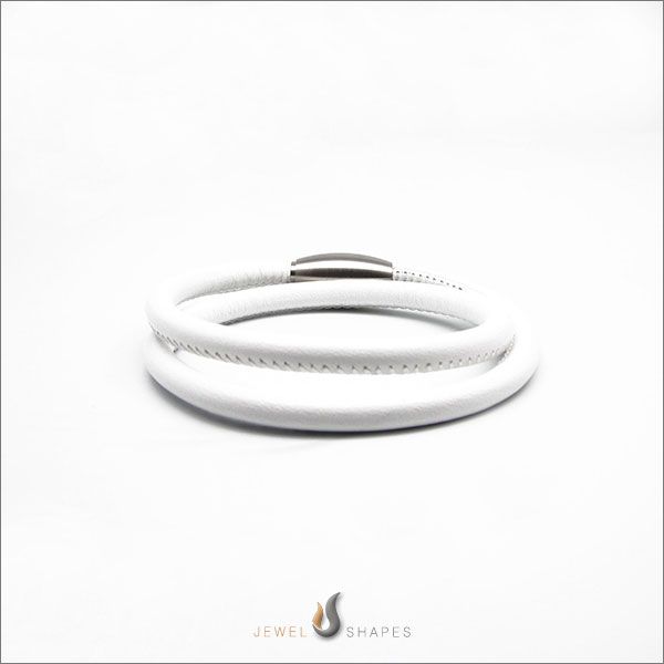 Double Wrap Leather Bracelet