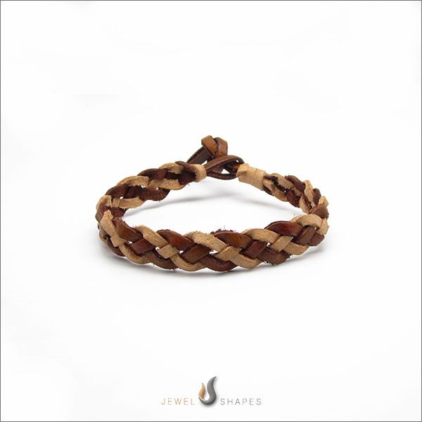 Braided Leather Bracelet for Men