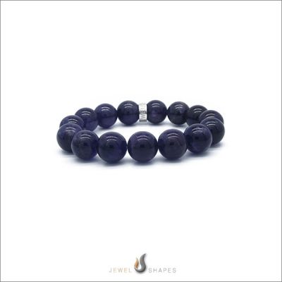 Amethyst Beads Stretch Bracelet