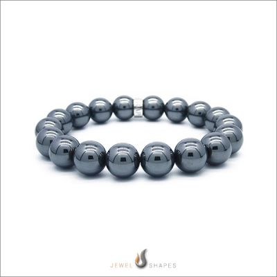 Hematite Stretch Bracelet 12MM