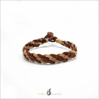 Braided Leather Bracelet for Men